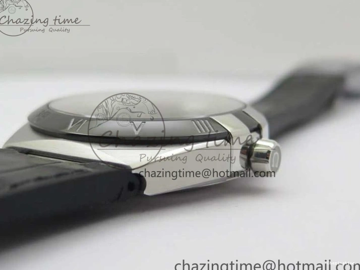 0419 Neat Constellation 131.33.41.21.03.001 SS TW Best Edition Black Dial On Gummy Strap A 7873